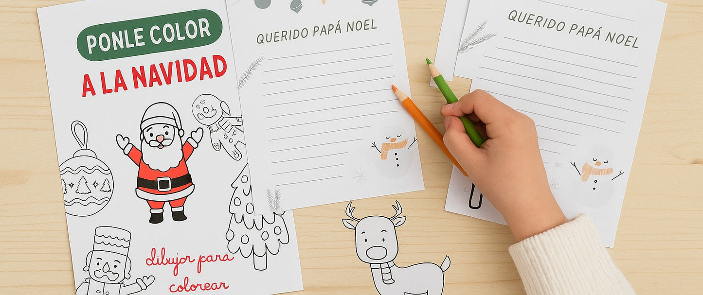 🎄✨ KIT NAVIDEÑO IMPRIMIBLE 5 EN 1 – EDICIÓN 2025 ✨🎄