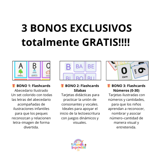 📚Primeros Pasos en Lectoescritura