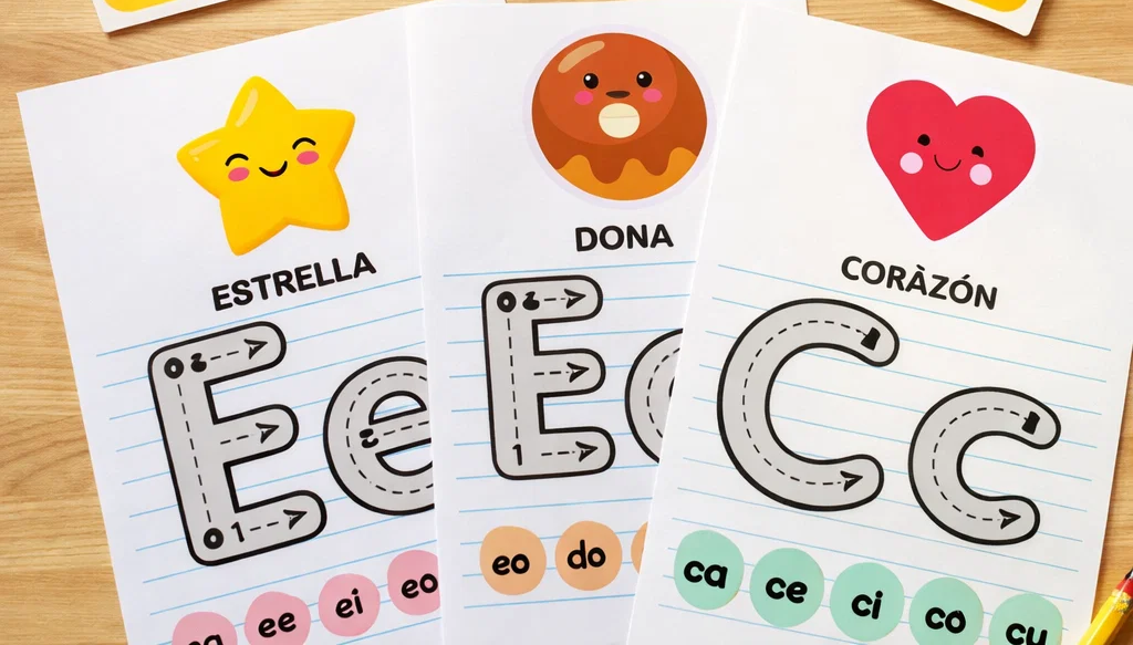 ✏️ Fichas para aprender a escribir: Cursiva + Abecedario completo